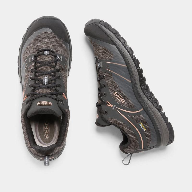 Keen 靴 | キーンテラドラウォータープルーフ 登山 靴 レディース 深いグレー | 248910-PDJ